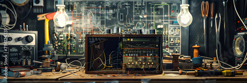 Inside the Intricate World of Radio Repair: A Journey through Tools, Components and Schematics