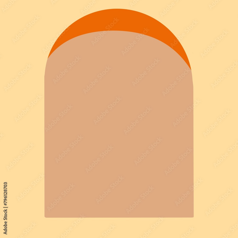 Fototapeta premium Boho Arch - Boho background - Boho art