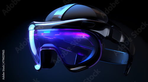 3D rendering of VR headset