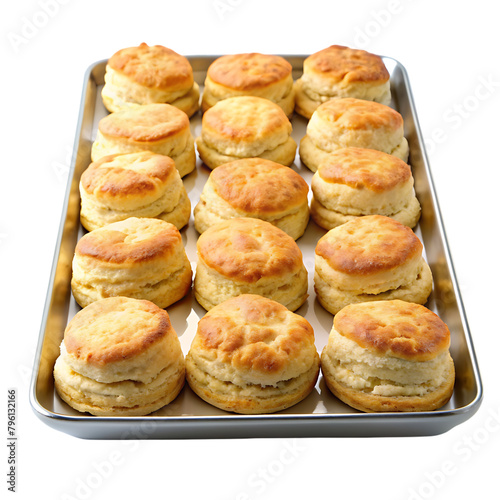 tray of buttery scones © png sublimation