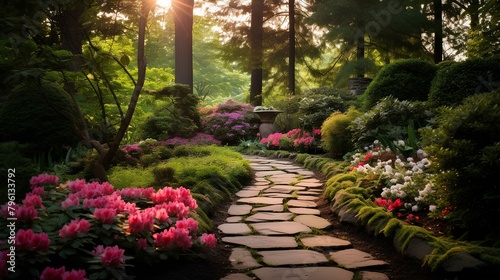 path in the garden