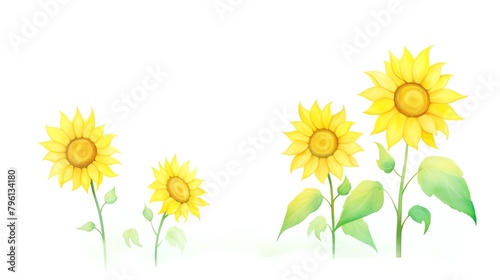 Sunflowers These symbolize adoration  loyalty  and longevity