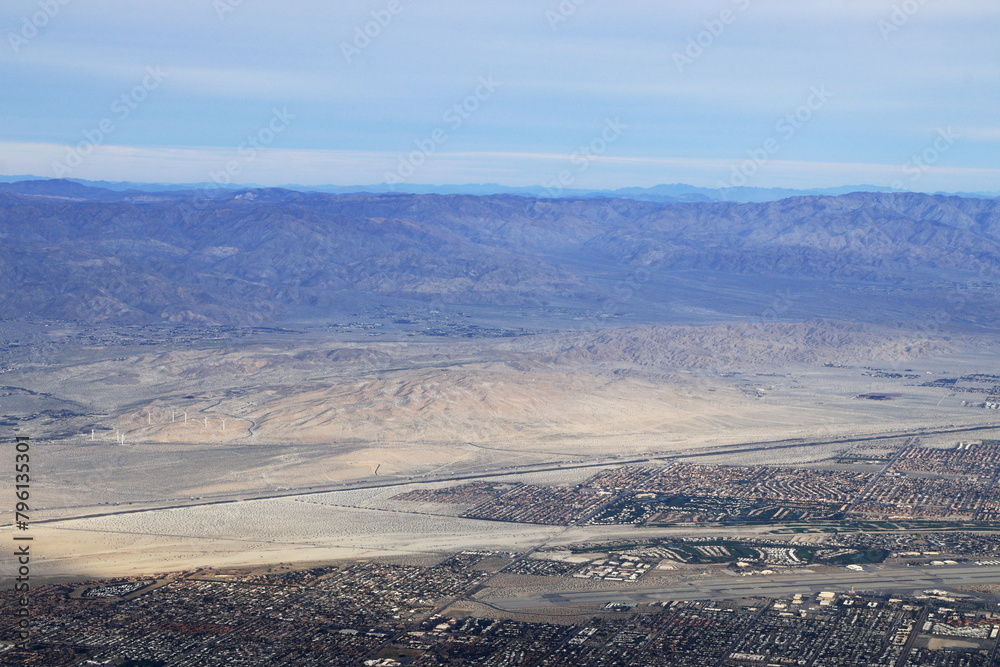 Palm Springs and Coachella Valley from San Jacinto State Park, California