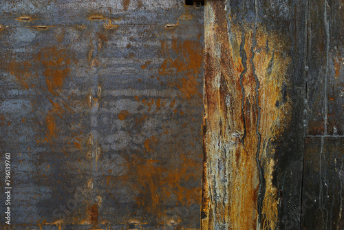 Iron  rusty texture.