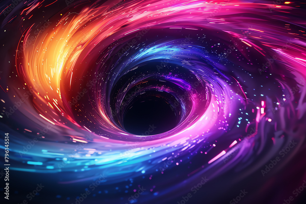 colorful whirlwind, AI generated colorful whirlwind, AI generated