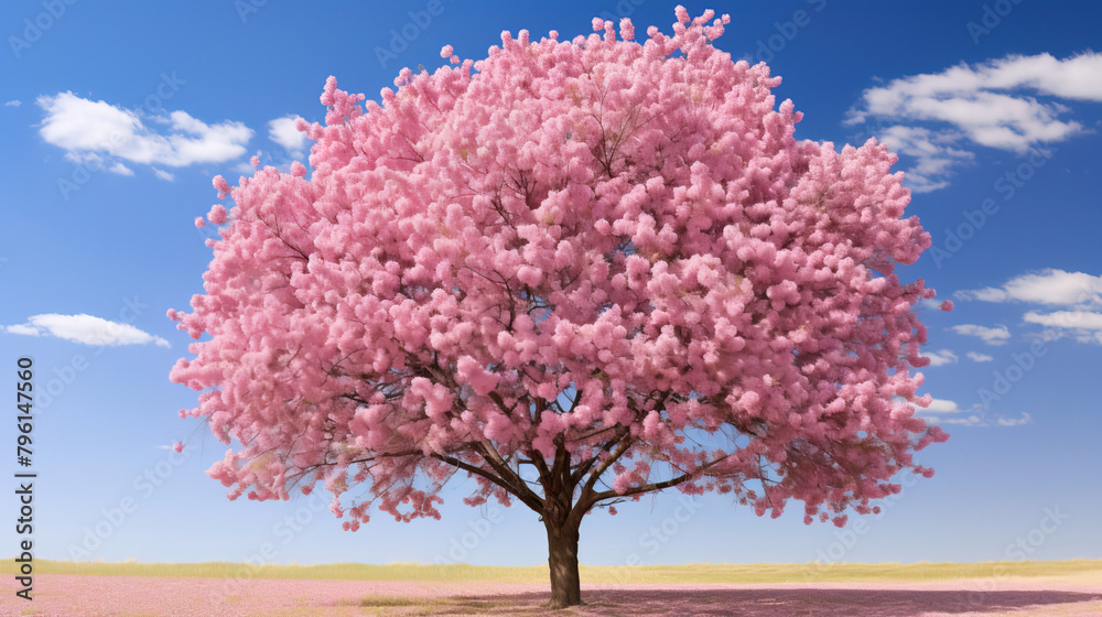tree in bloom in spring. tree in bloom in spring.