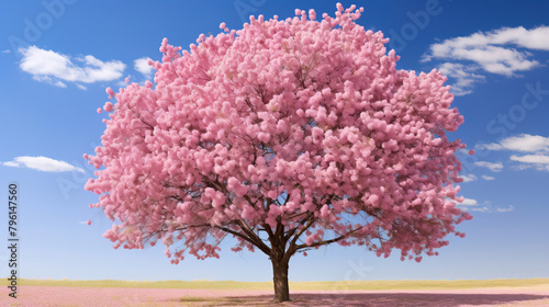tree in bloom in spring. © Shades3d