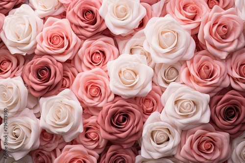 Blush Rose Garden Gradients - Delicate Rose Gradient Colors