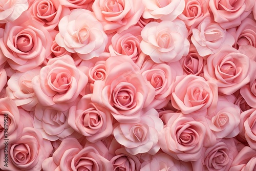 Blush Rose Garden Gradients   Light Rose Petal Transitions