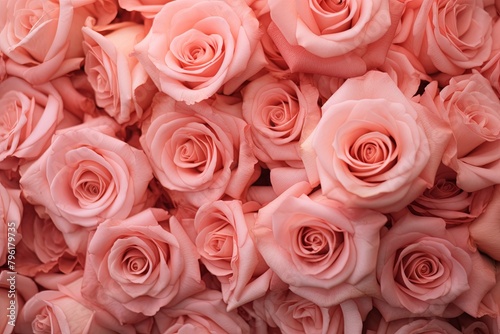 Blush Rose Garden Gradients: A Romantic Rose Hue Blend