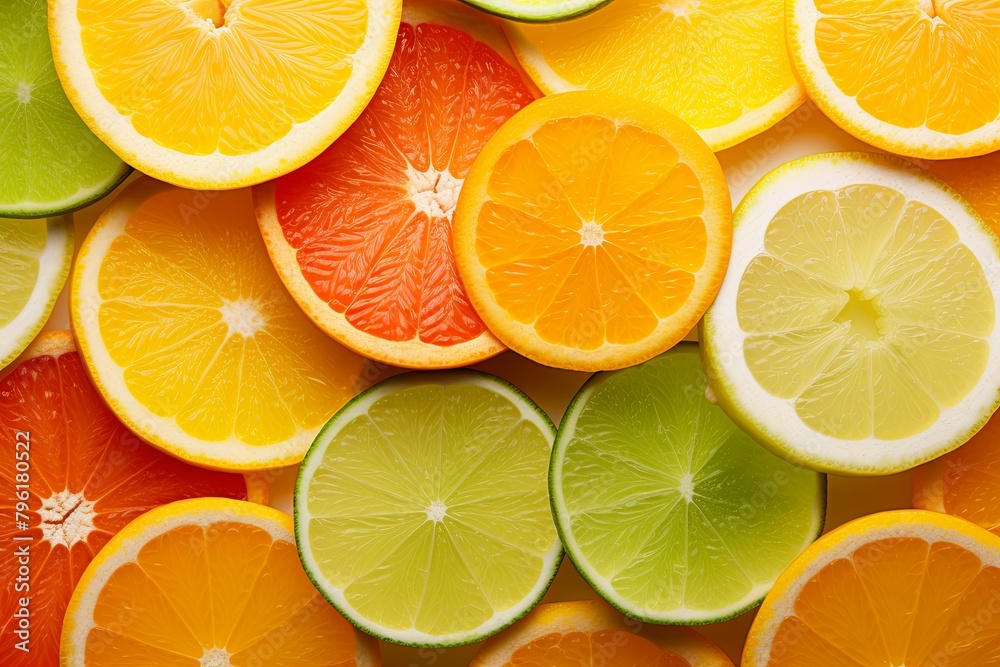 Citrus Grove Gradient Zests: A Chilled Splash from Lime to Tangerine Citrus Grove Gradient Zests: A Chilled Splash from Lime to Tangerine