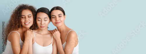 Beautiful young women with ...