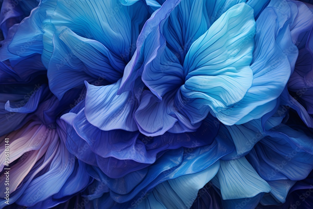 Ocean Floor Hues: Deep Ocean Gradient Mystique Image