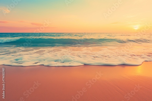 Golden Hour Beach Gradients  Sun-Kissed Ocean Palette