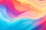 Psychedelic Acid Wash: Bold Abstract Waves in Colorful Gradients