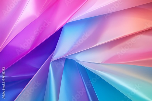 Rainbow Prism Gradient Effects - Iridescent Gradient Fashion Design Inspiration