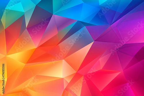 Multihued Rainbow Prism Gradient Effects: Captivating Branding Sequences