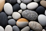 Serene Zen Garden Stone Gradients: Tranquil Pebble Textures