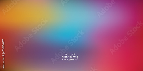 Abstract Colorful Gradient Mesh Background vector EPS10