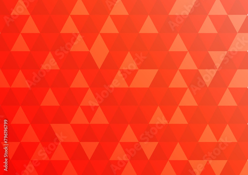 赤いポリゴン背景　幾何学模様　パターン　サイズ比率3:4