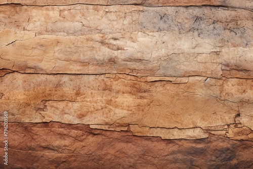 Fossil Stone Gradients: Ancient Sediment Texture Banner with Grainy Detail