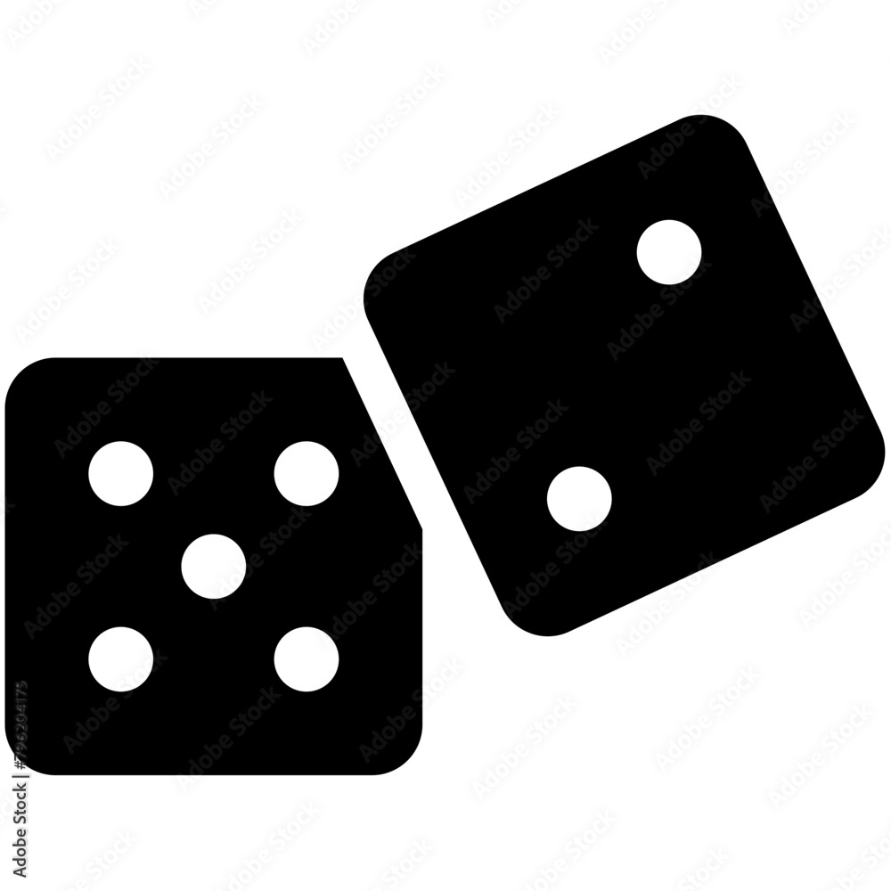 Black Dices And Combinations Icon Pack Black Dices And Combinations Icon Pack