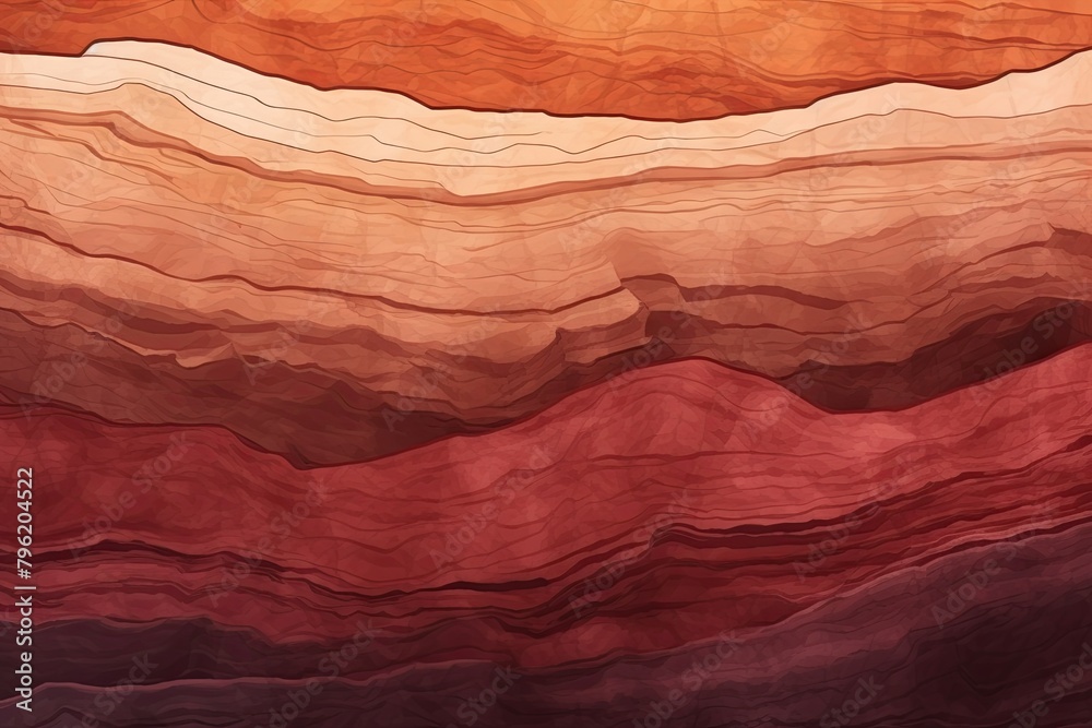 Ancient Fossil Stone Gradients: Rock Strata Retro Design Ancient Fossil Stone Gradients: Rock Strata Retro Design