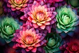 Gradients Festival: Blooming Cactus Flower Artwork - Cactus Wallpaper