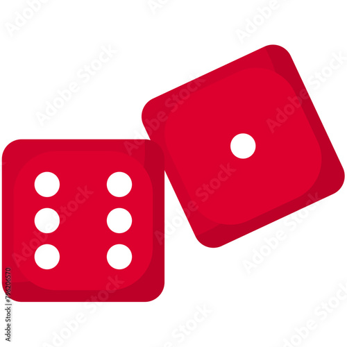 Dices And Combinations colored Icon Pack