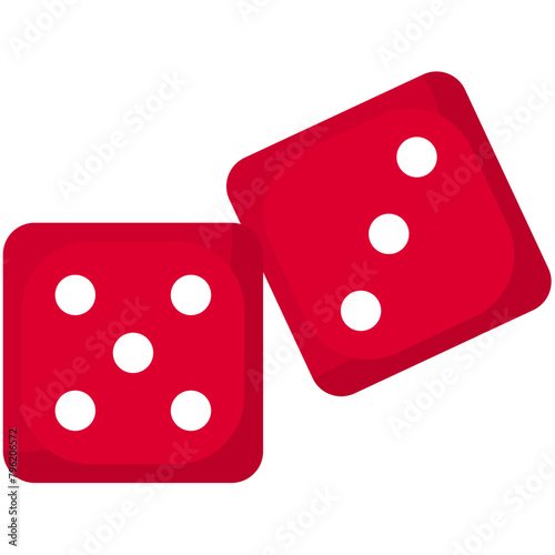 Dices And Combinations colored Icon Pack