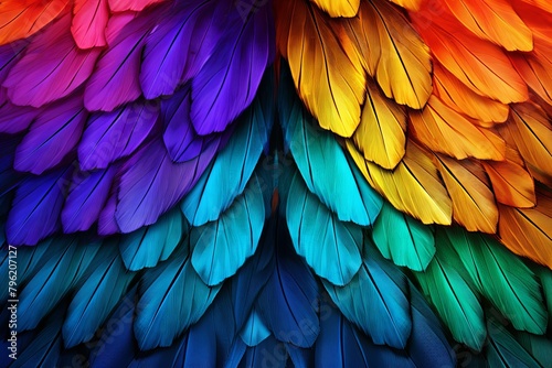 Bright Butterfly Wing Gradients: Artistic Concepts of Butterfly Wing Colors