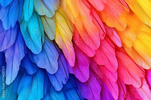 Bright Butterfly Wing Gradients - Decorative Poster and Gradient Wing Art Creation © Michael
