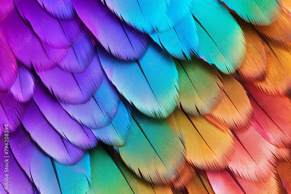 Obraz premium Bright Butterfly Wing Gradients: Blurred Wing Hues Webpage Header