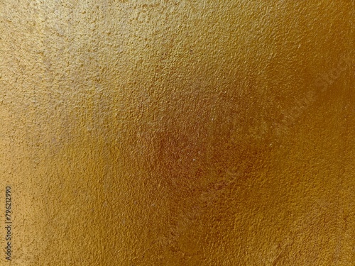 Gold color cement background