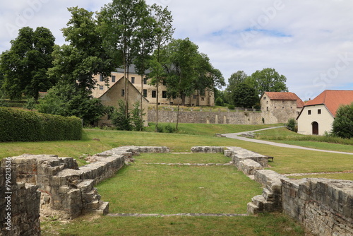 Blick auf Kloster Dalheim bei Lichtenau im Paderborner Land	 photo