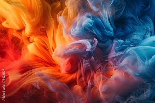 Flowing Color Symphony:Harmonious Chromatic Movements Captivating the Senses