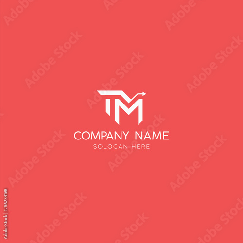 Logo brand mark for company name