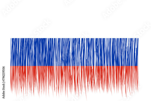 national flag of russia design template transparent, russia flag brush stroke flag png transparent