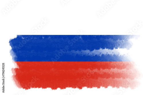 national flag of russia design template transparent, russia flag brush stroke flag png transparent photo