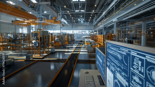 Simulate prototype products with 3D printing. Smart factory through Virtual Factory Tour technology.