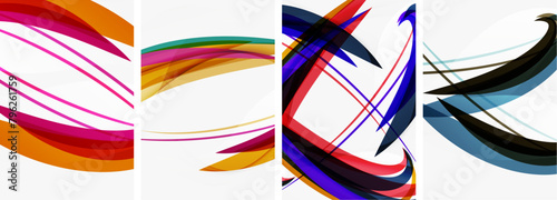 A creative art piece featuring a rectangular pattern of liquidlike lines in magenta, electric blue, and other colors on a white background. The design includes elements of eyelash font and plaid