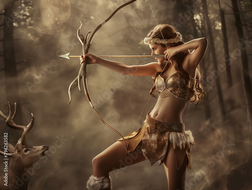 Mitologia: Artemide, Dea della caccia photo