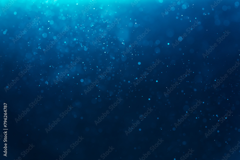 Abstract Blue Defocused bokeh background Abstract Blue Defocused bokeh background