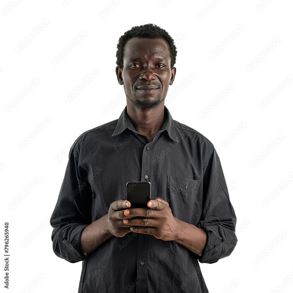 man with mobile phone man with mobile phone