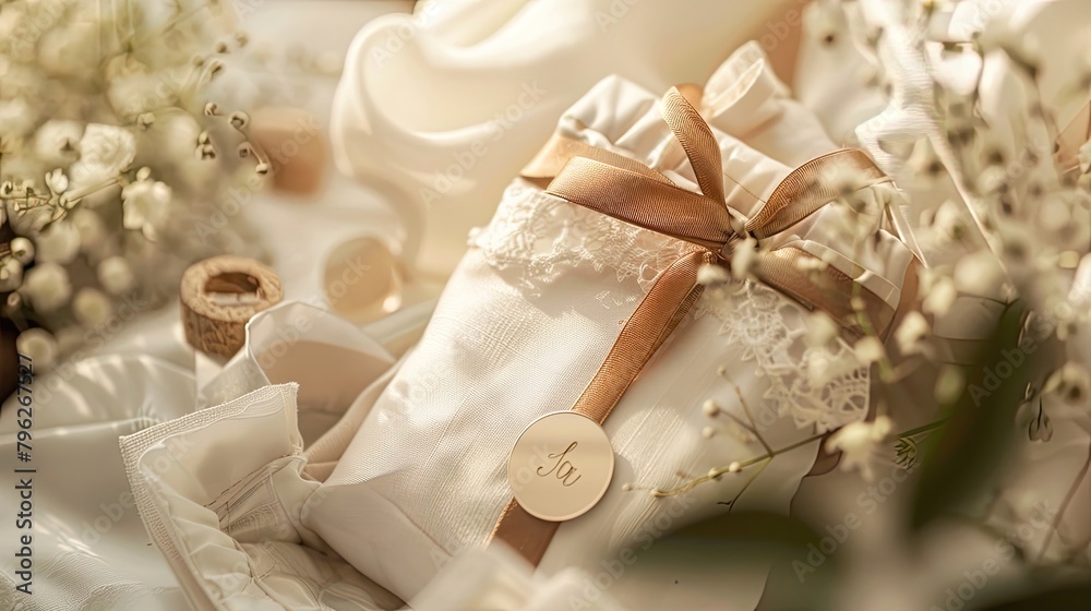 Wedding favors and decorations personalized with the couples. Marriage ...