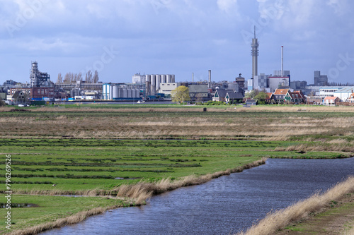 Cityscape in the Netherlands