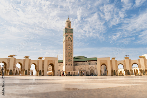 Hassan II Mosque, Casablanca, Morocco photo