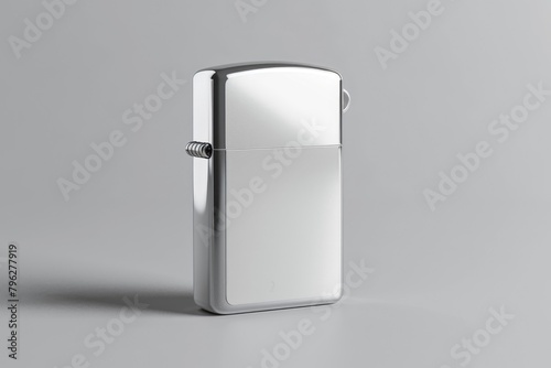 Blank Lighter Mockup on Isolated White Background for Design Presentations - 3D Illustration of USB