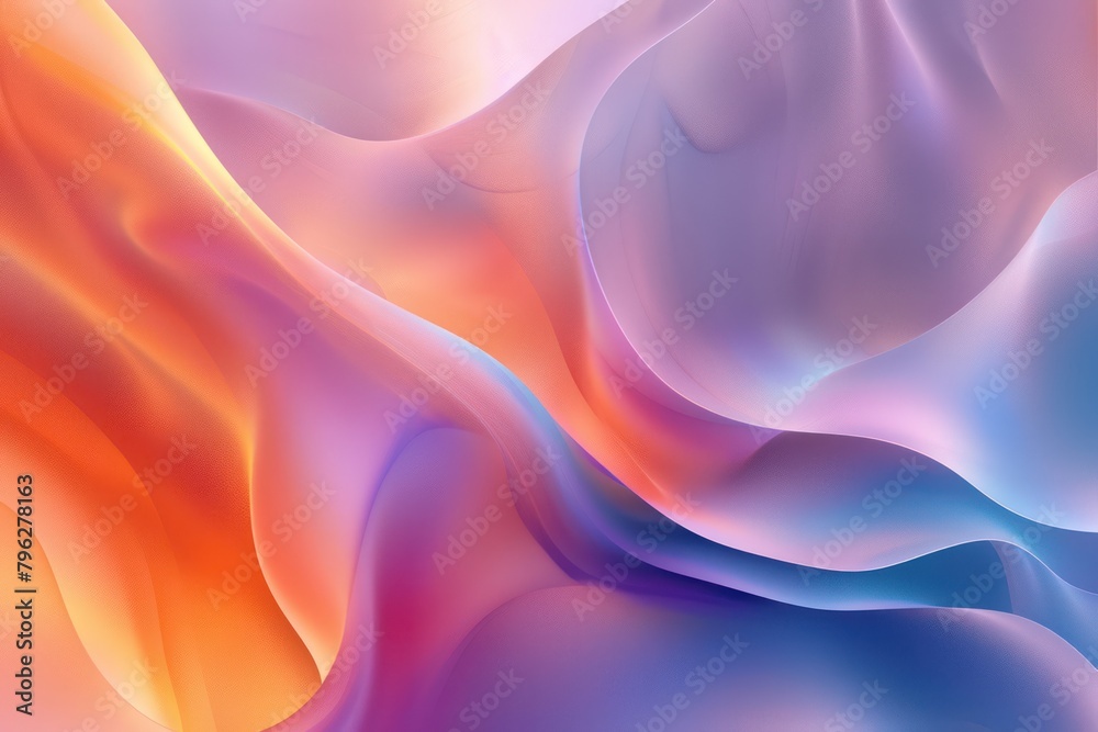Obraz premium Colorful abstract background Ready banner. With liquid bubble tissue effects