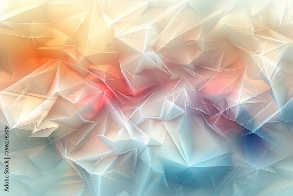 Abstract background of geometric shapes